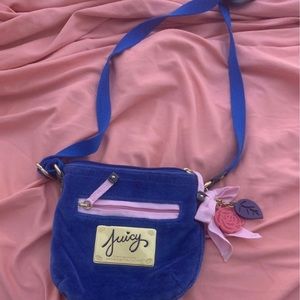 juicy couture velour crossbody